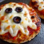 Mini Halloween Pizzas