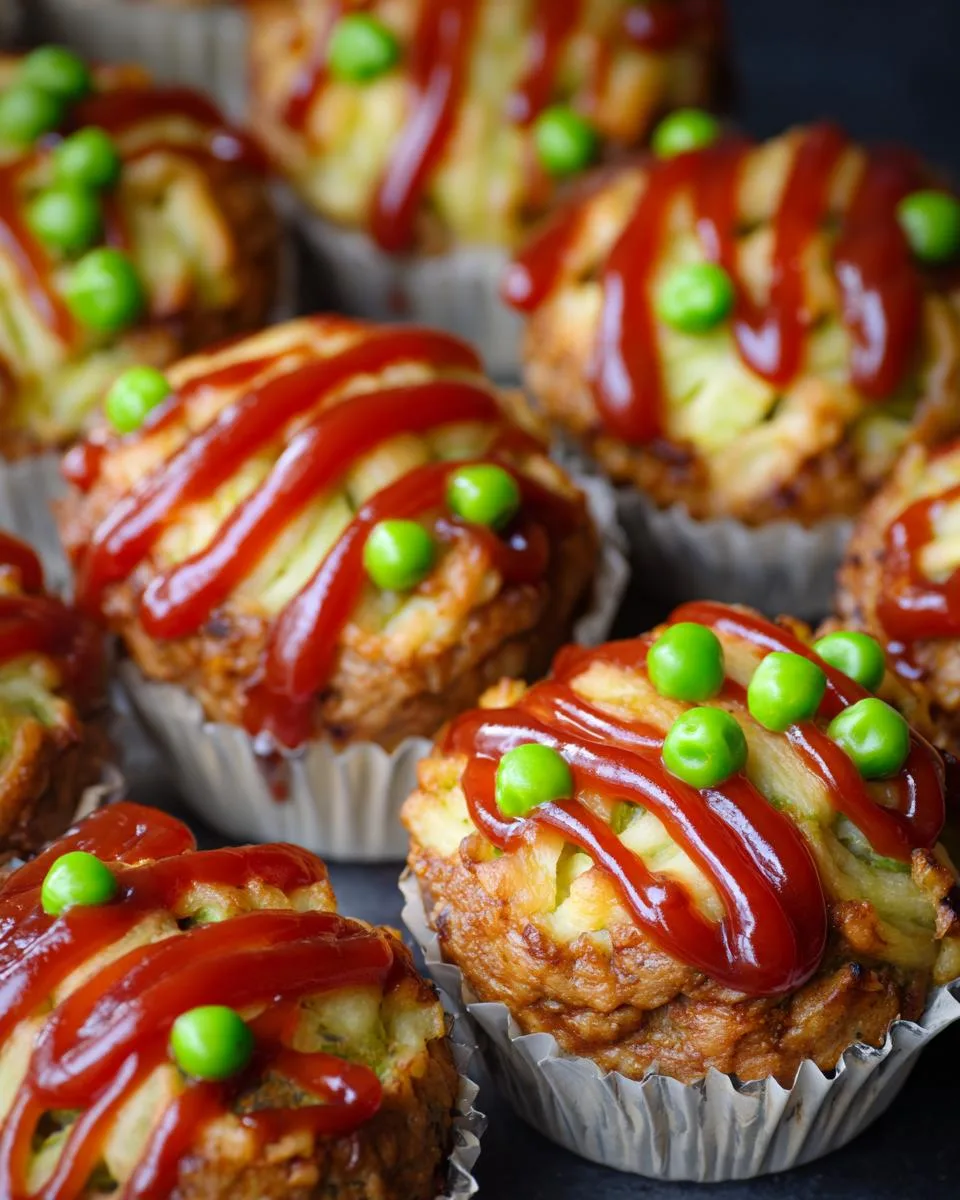 Mini Mummy Meatloaves - detail 2