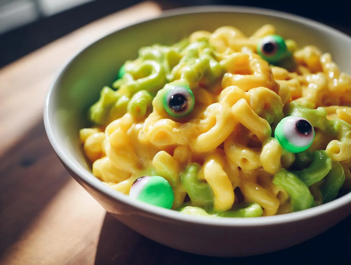 Monster Mac and Cheese: Spooky 5-Minute Kid Favorite