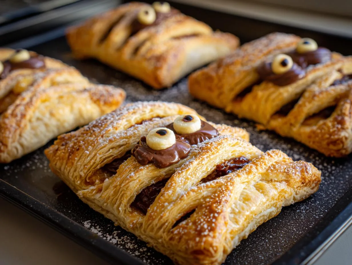 Nutella Mummy Hand Pies: 5 Insanely Easy Halloween Treats