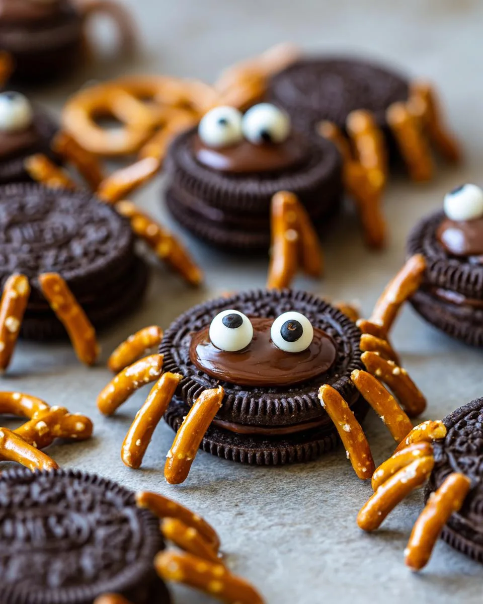 Oreo Spider Cookies - detail 2