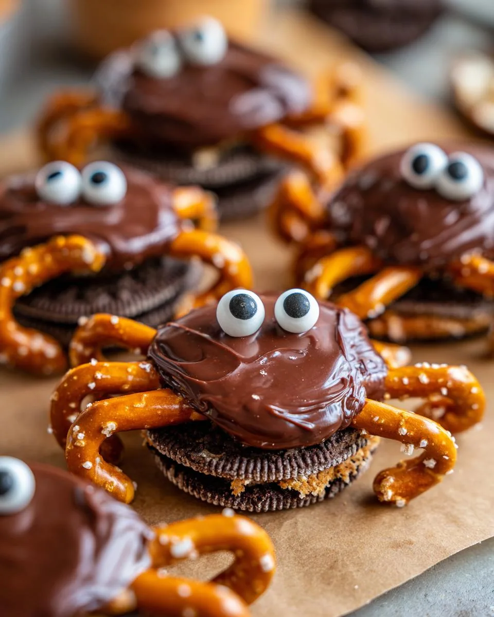 Oreo Spider Cookies - detail 3