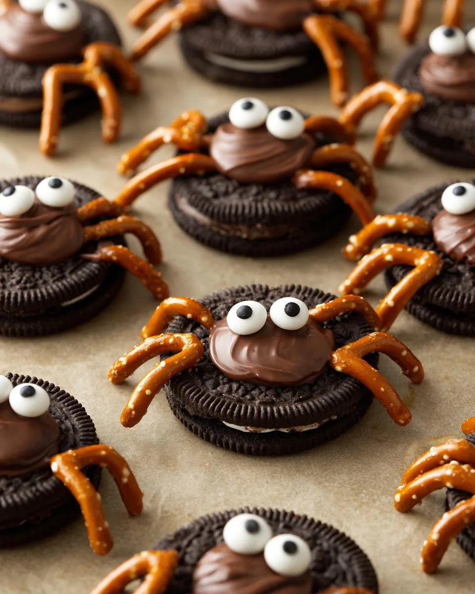 Oreo Spider Cookies - detail 4