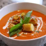 Roasted Tomato Basil Soup