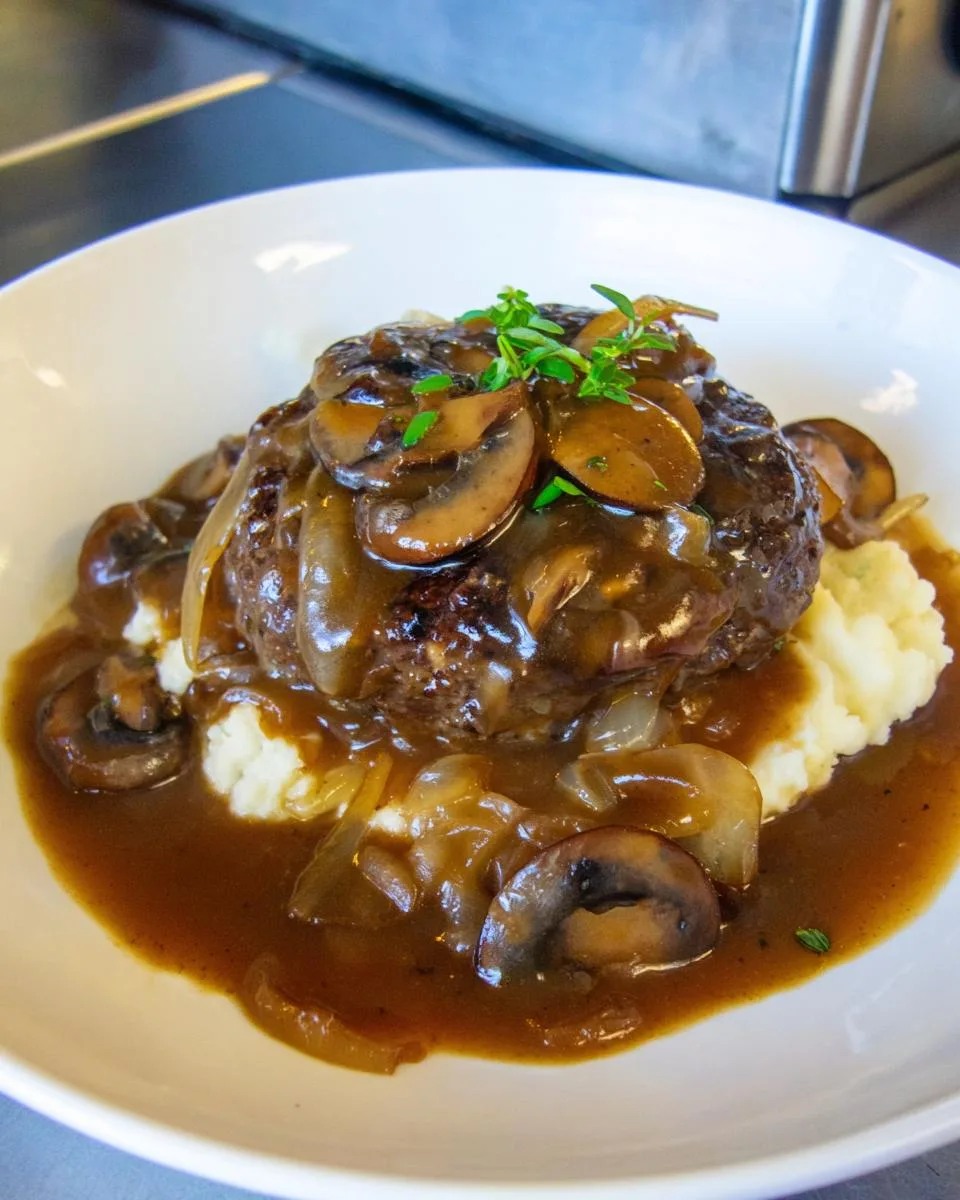 Salisbury Steak - detail 2