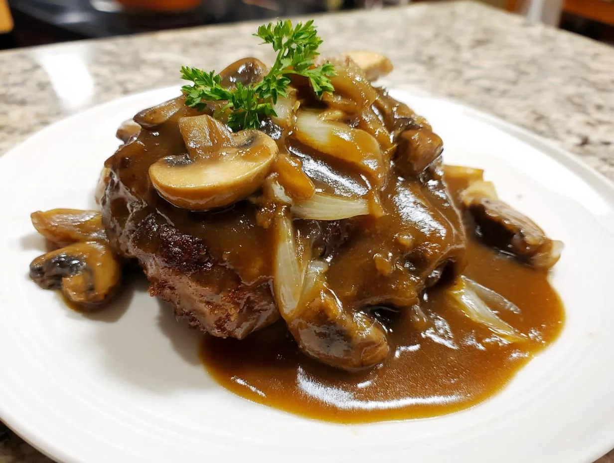 Irresistible 40-Minute Salisbury Steak with Rich Gravy