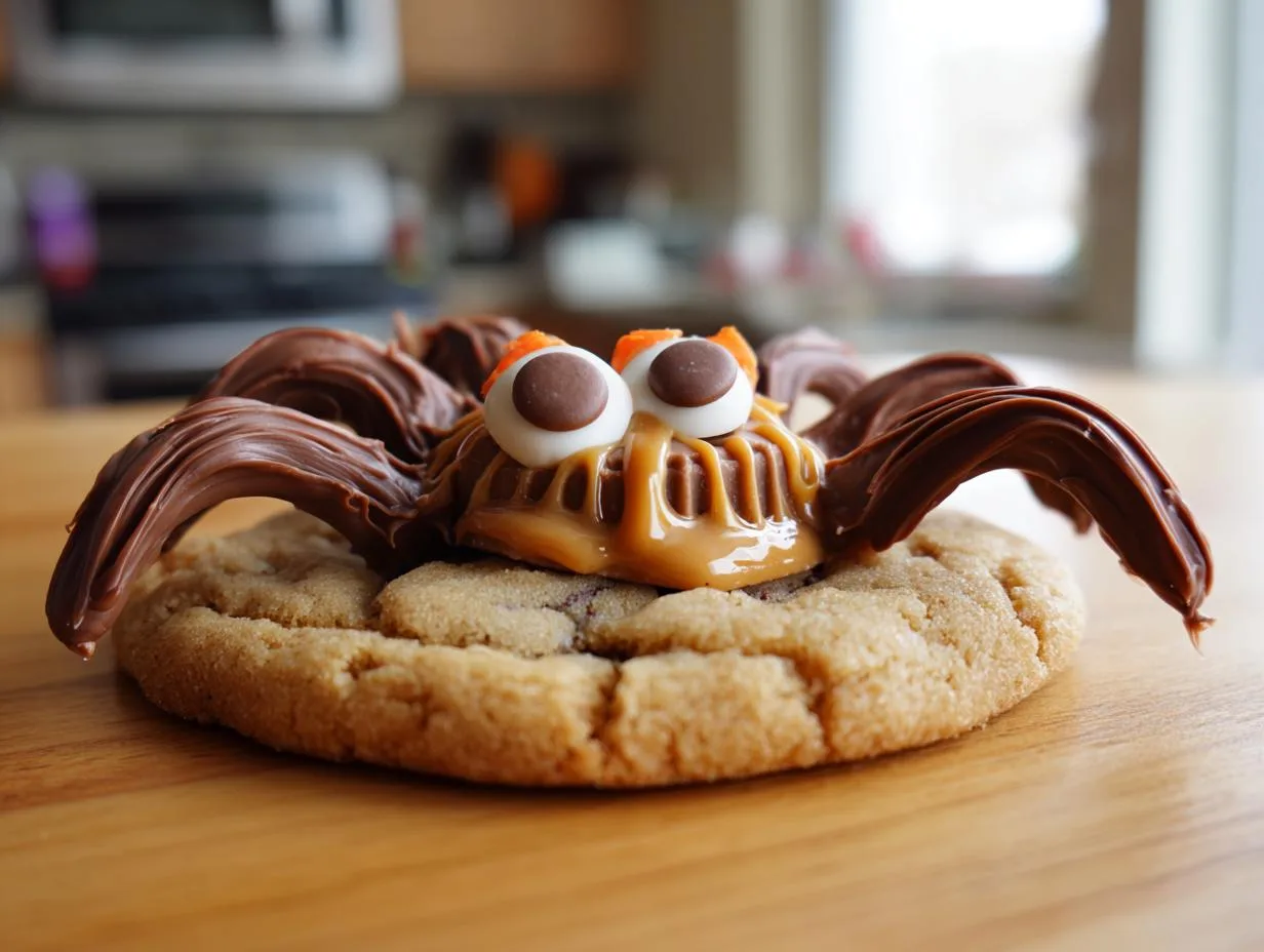 Spooky Peanut Butter Spider Cookies in 30 Minutes Flat
