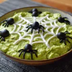 Spooky Spiderweb Guacamole