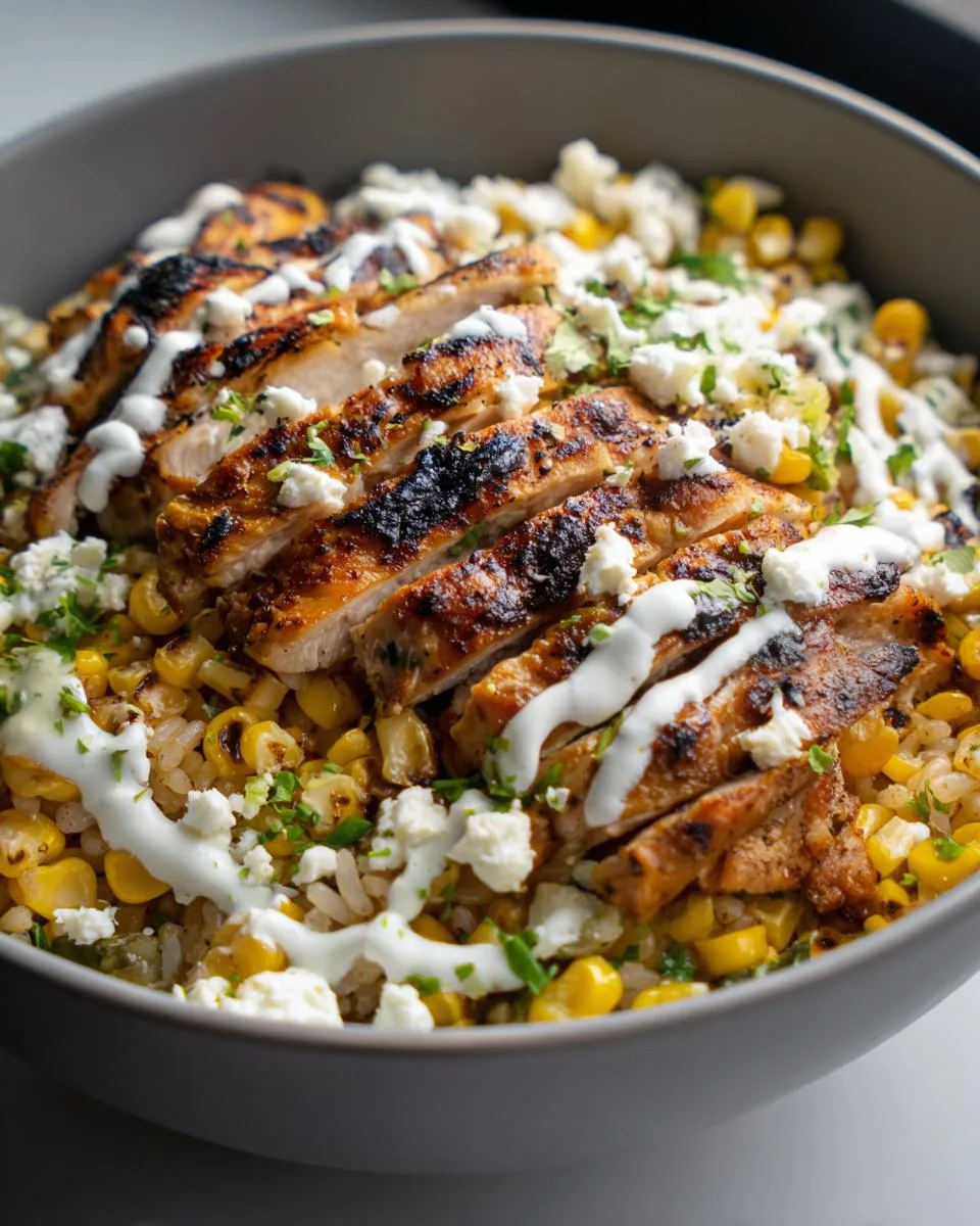 Street Corn Chicken Bowl - detail 2