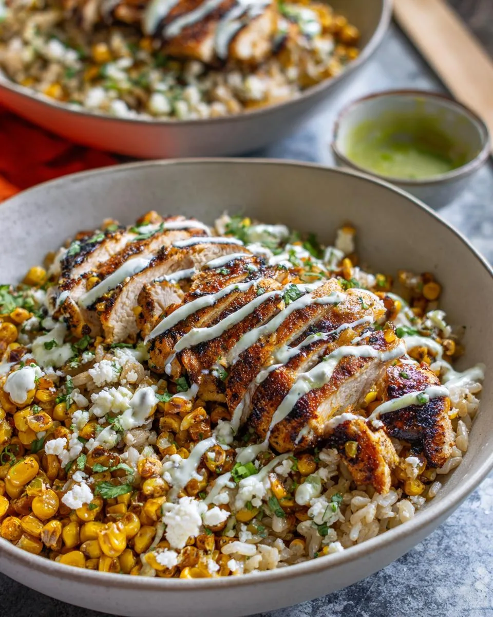 Street Corn Chicken Bowl - detail 4