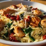 Sun-Dried Tomato Chicken Orzo