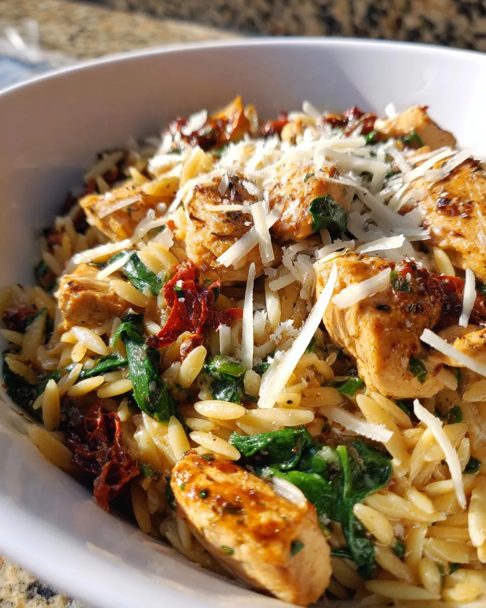 Sun-Dried Tomato Chicken Orzo - detail 3
