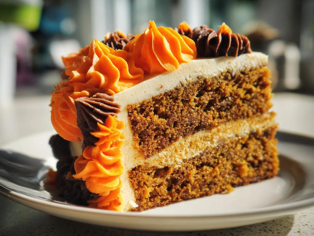 “Moist Vegan Pumpkin Spice Cake in Just 5 Steps”
