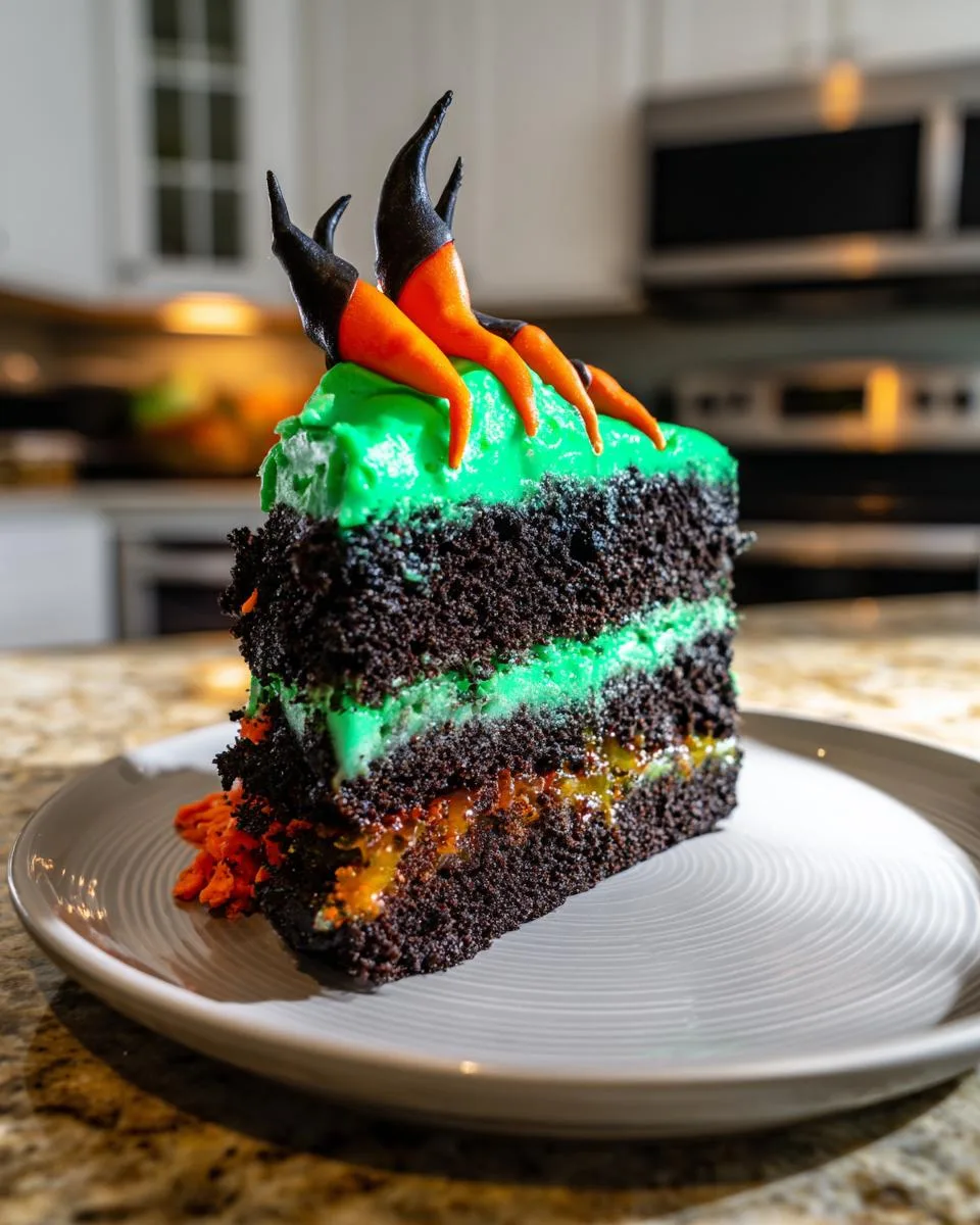 Witches Brew Halloween Cake - detail 3
