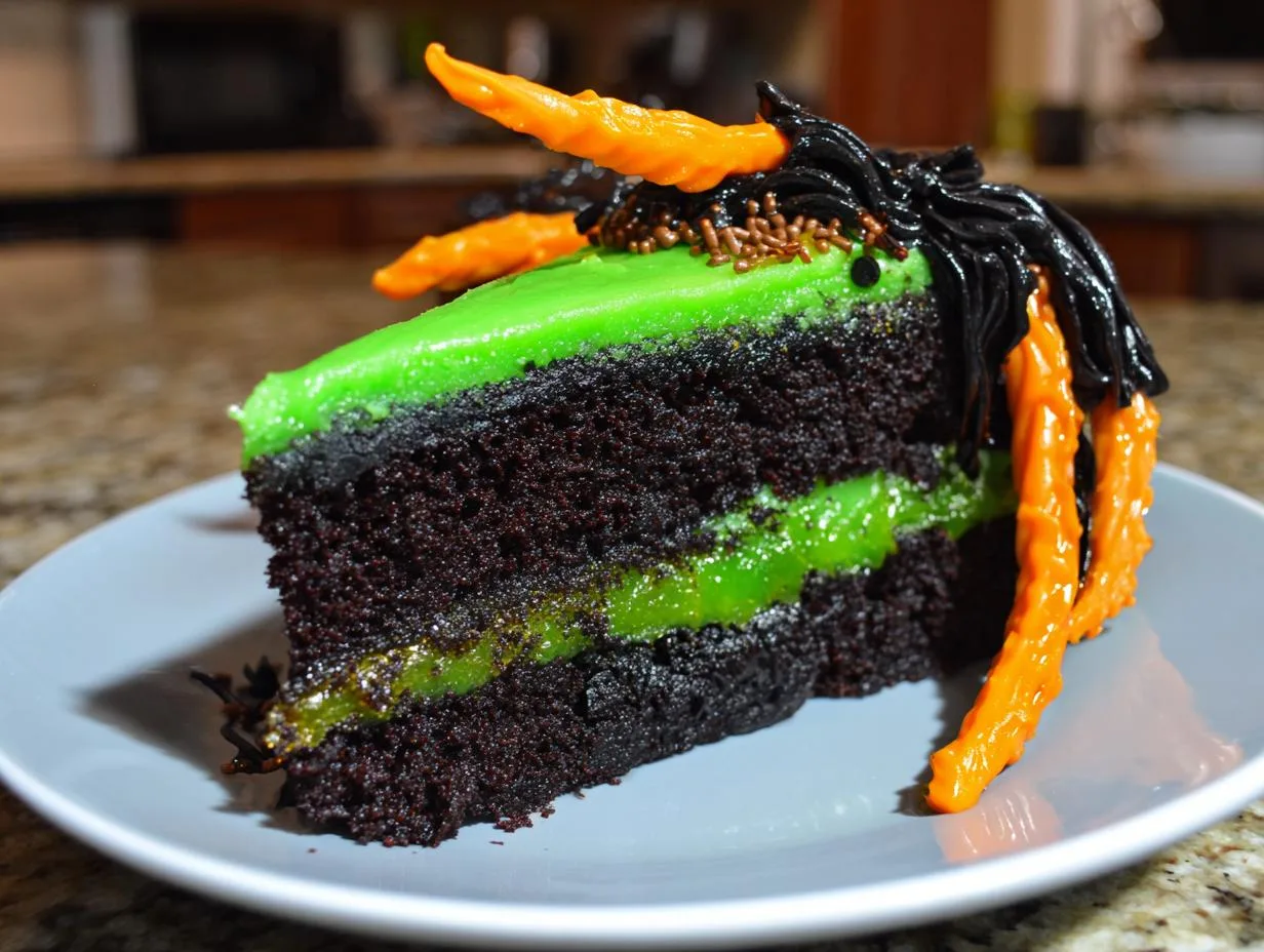 Spooky Witches Brew Halloween Cake in 6 Easy Steps