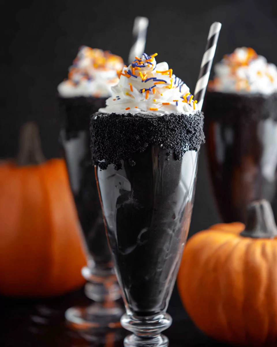 Black Milkshake Recipe: Spooky, Creamy & Delicious