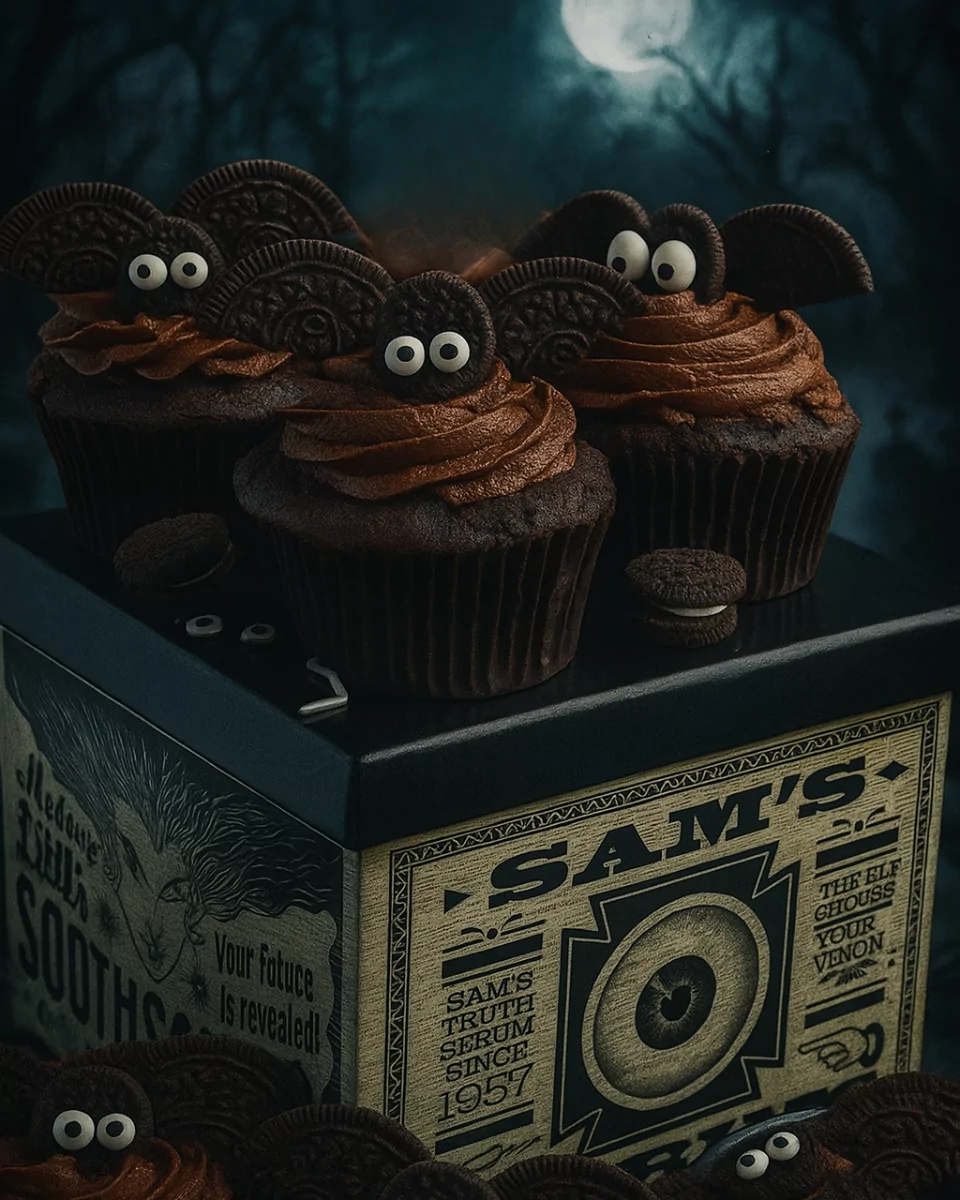 Halloween Bat Cupcakes – Amazing Spooky Party Treats