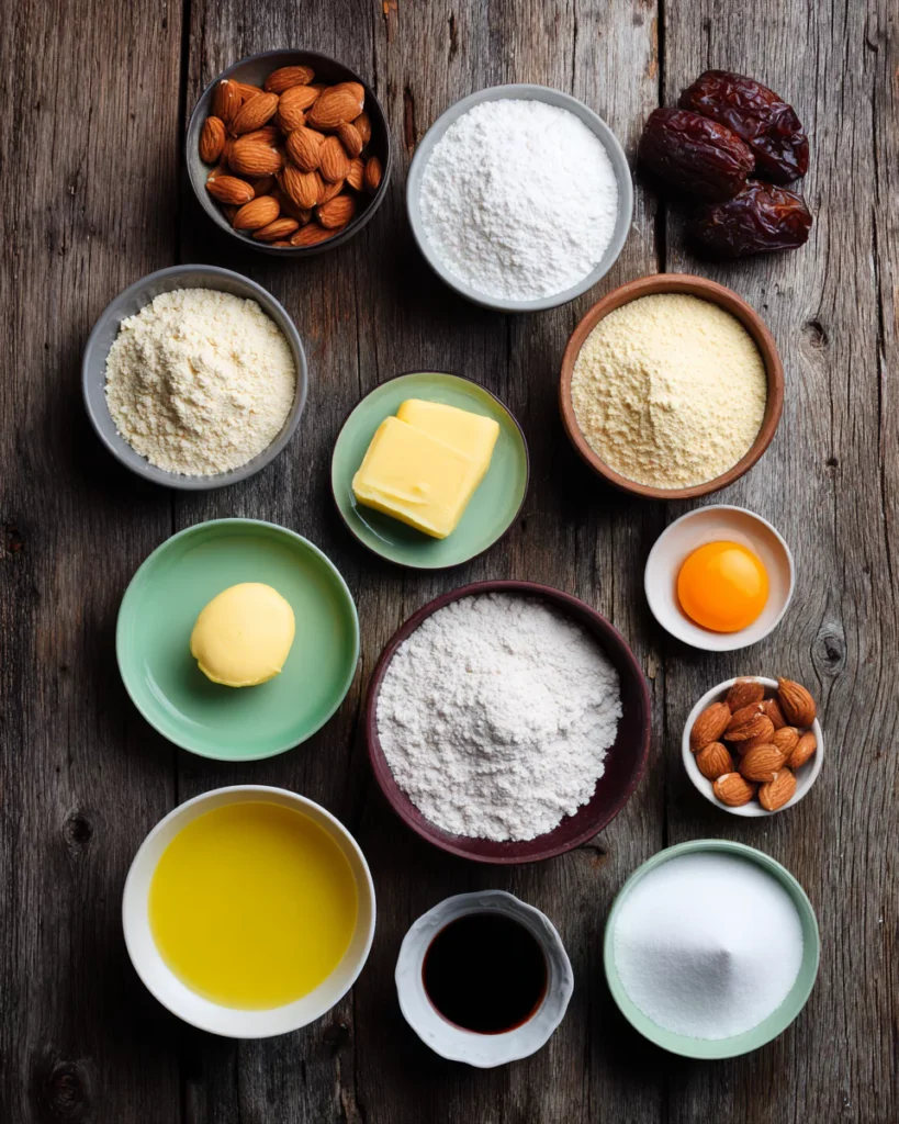 Halloween Witch Finger Cookies ingredients