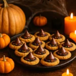 Witch Hat Cookies Halloween serving