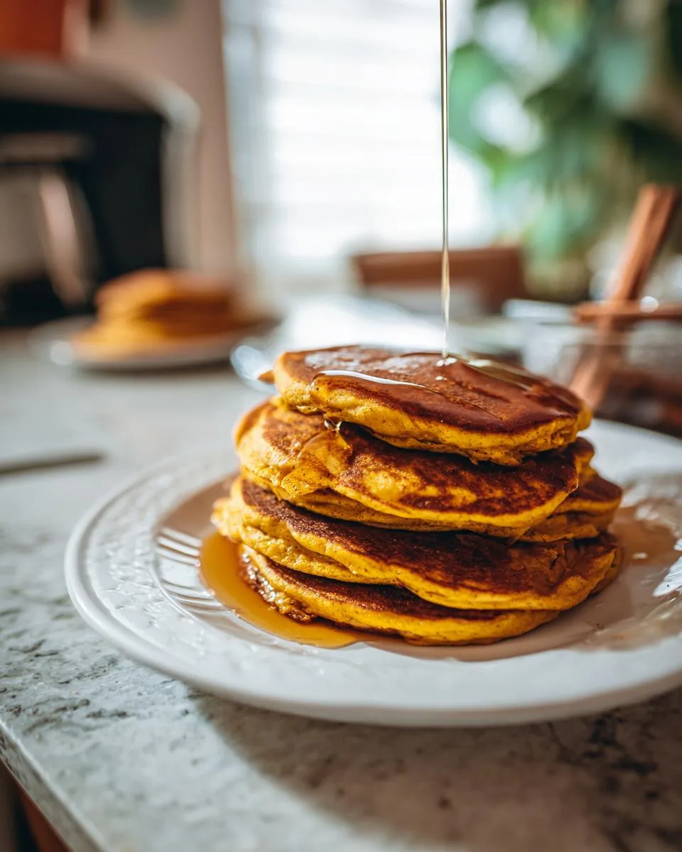 2-Ingredient Pumpkin Pancakes - detail 2