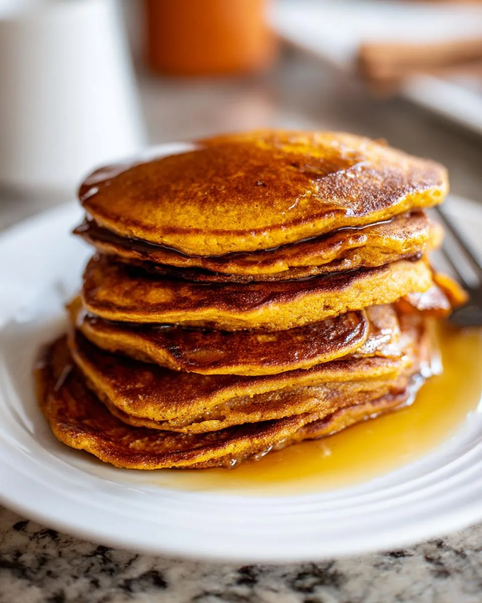 2-Ingredient Pumpkin Pancakes - detail 3
