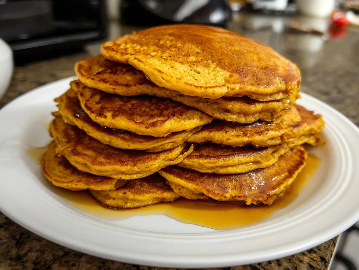 Magical 2-Ingredient Pumpkin Pancakes That Will Amaze You