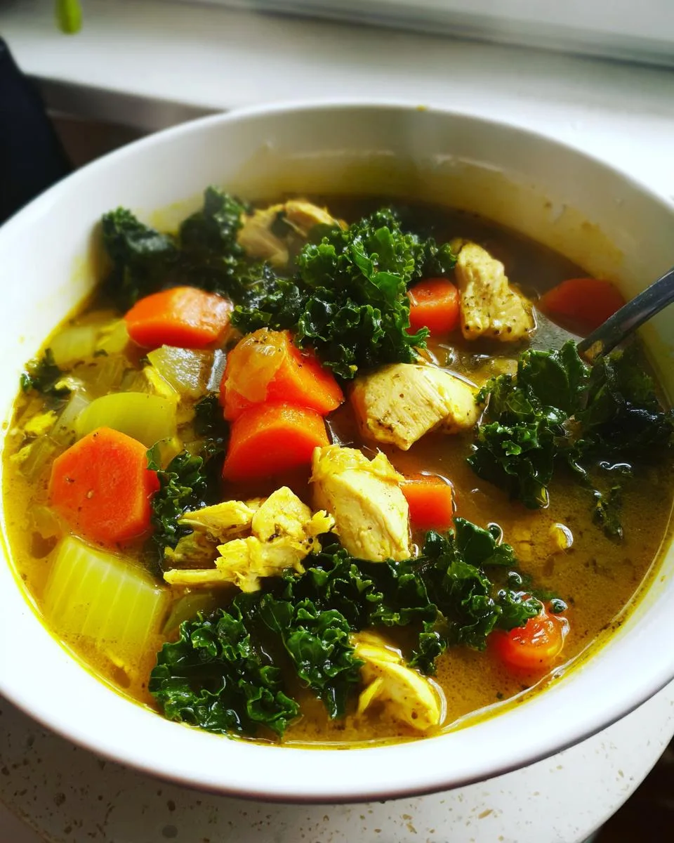 Anti-Inflammatory Chicken Soup - detail 5