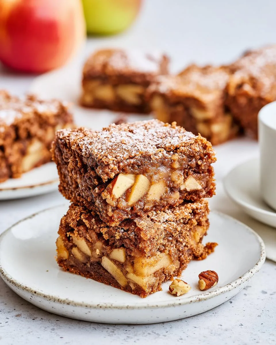 Apple Brownies - detail 3