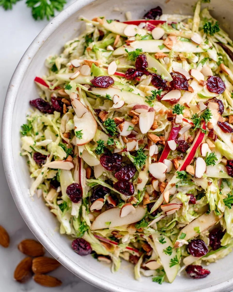 Apple Cranberry Coleslaw Recipe - detail 2