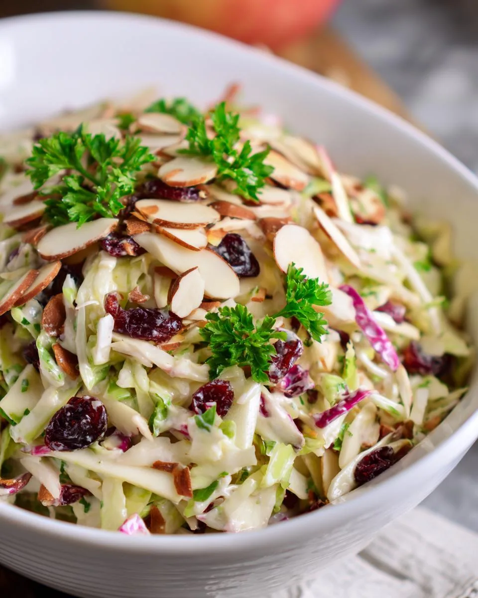 Apple Cranberry Coleslaw Recipe - detail 3