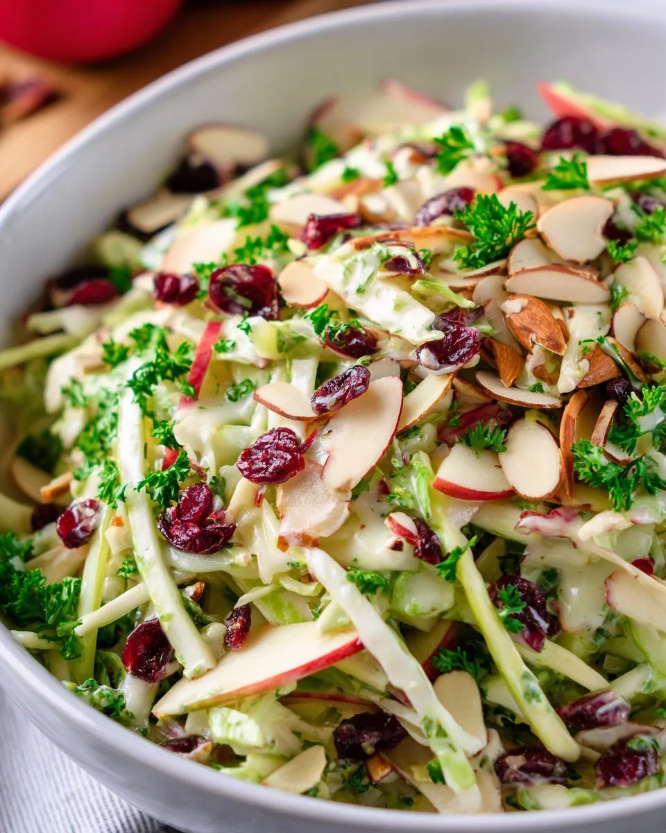 Apple Cranberry Coleslaw Recipe - detail 4