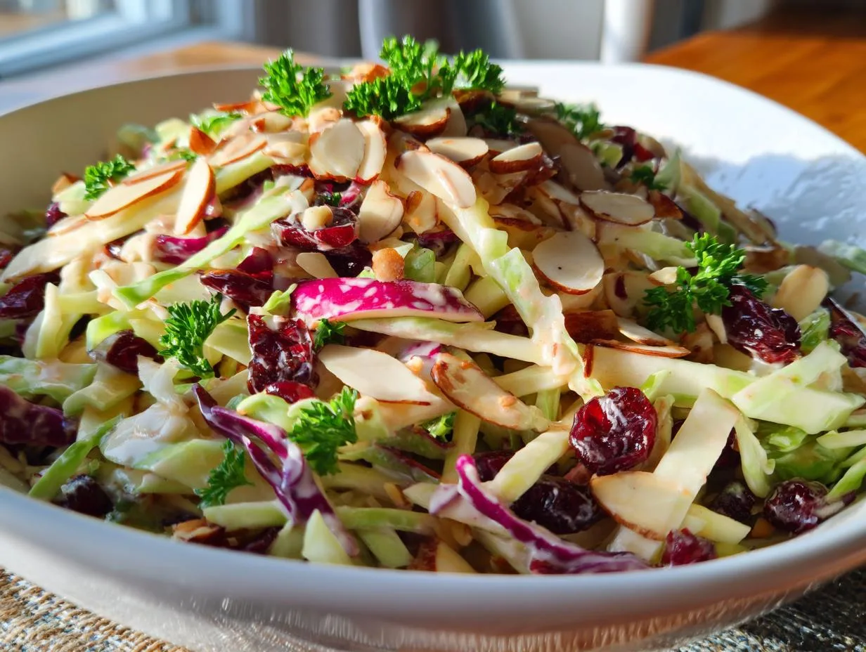 Irresistible Apple Cranberry Coleslaw Recipe You’ll Love