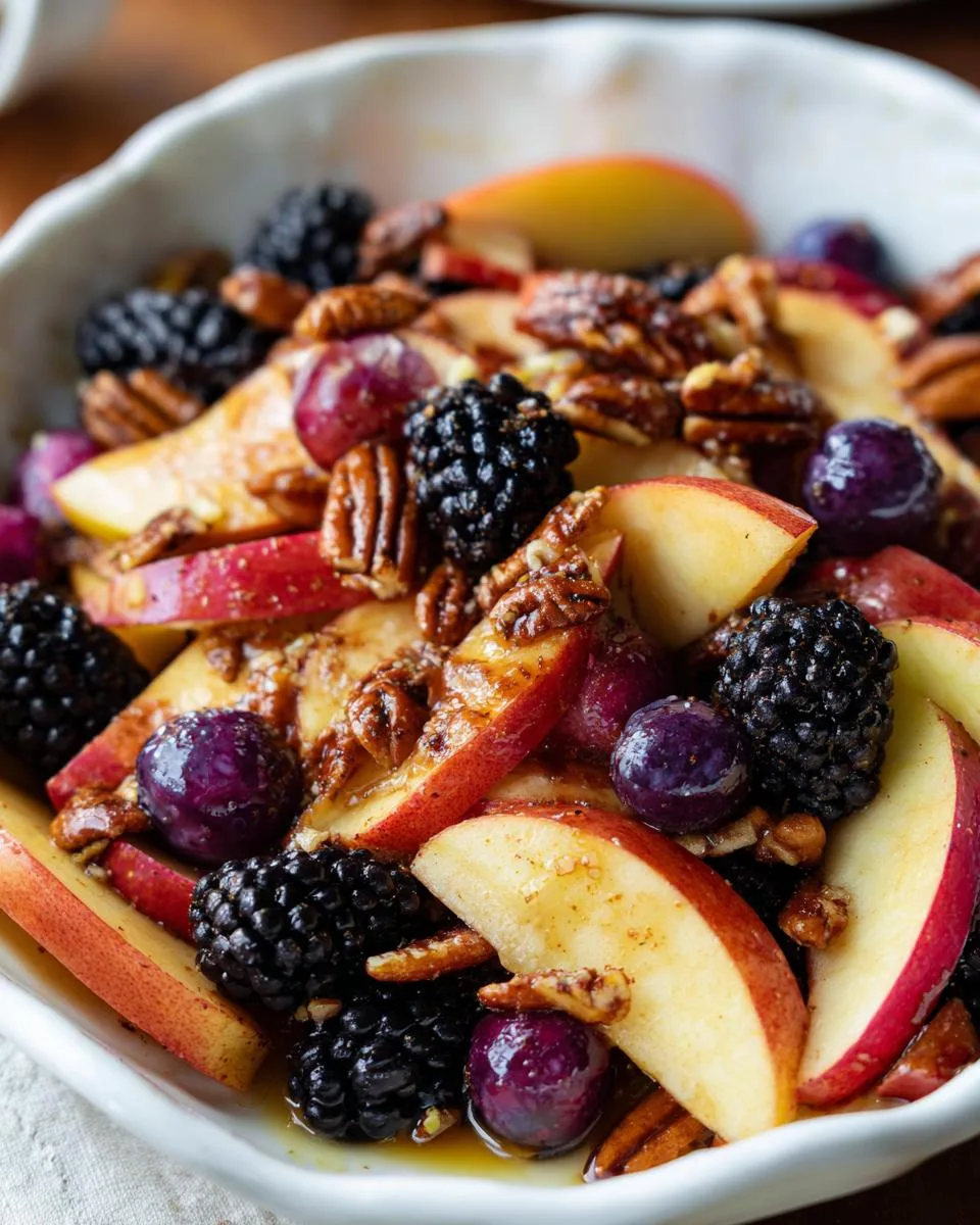 Autumn Fruit Salad - detail 2