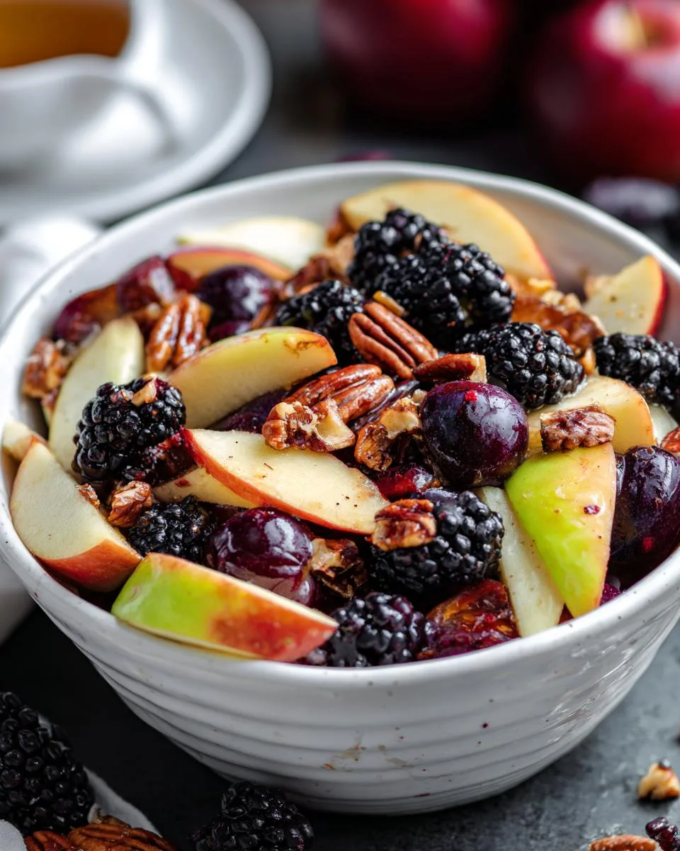 Autumn Fruit Salad - detail 3