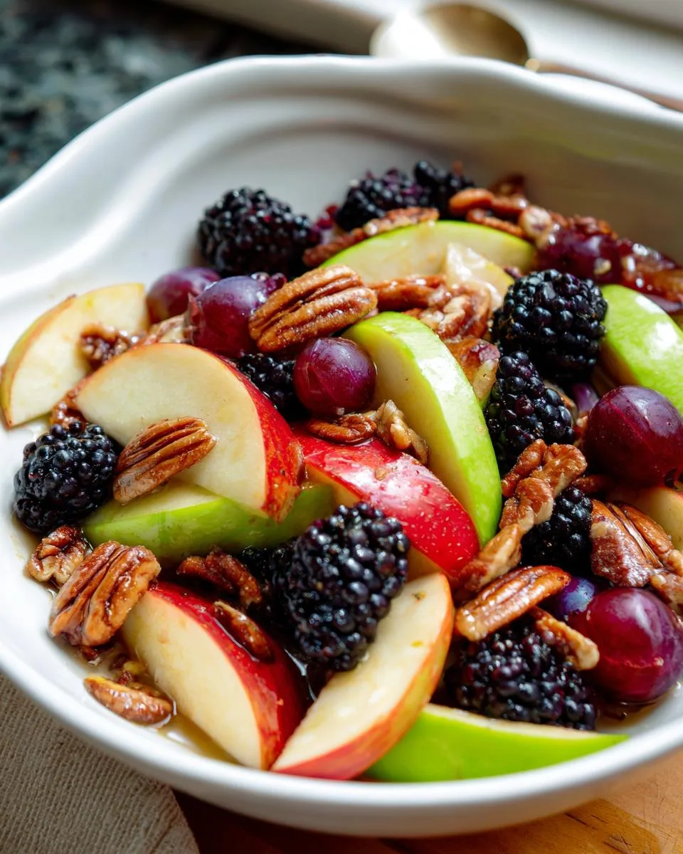 Autumn Fruit Salad - detail 4