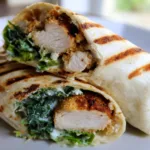 Caesar Chicken Wrap Recipe