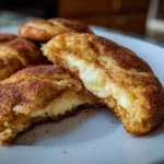 Cheesecake Stuffed Snickerdoodles