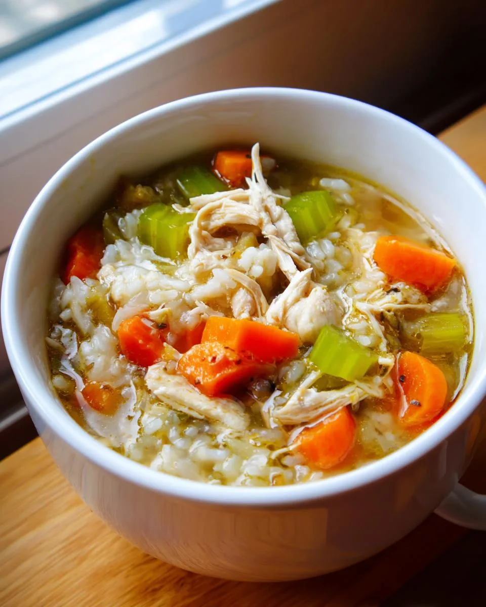 Chicken And Rice Soup - detail 2