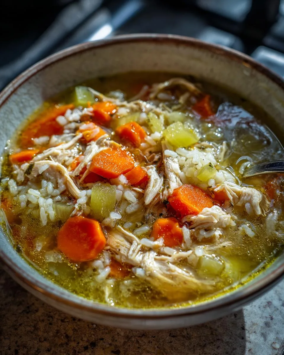 Chicken And Rice Soup - detail 3