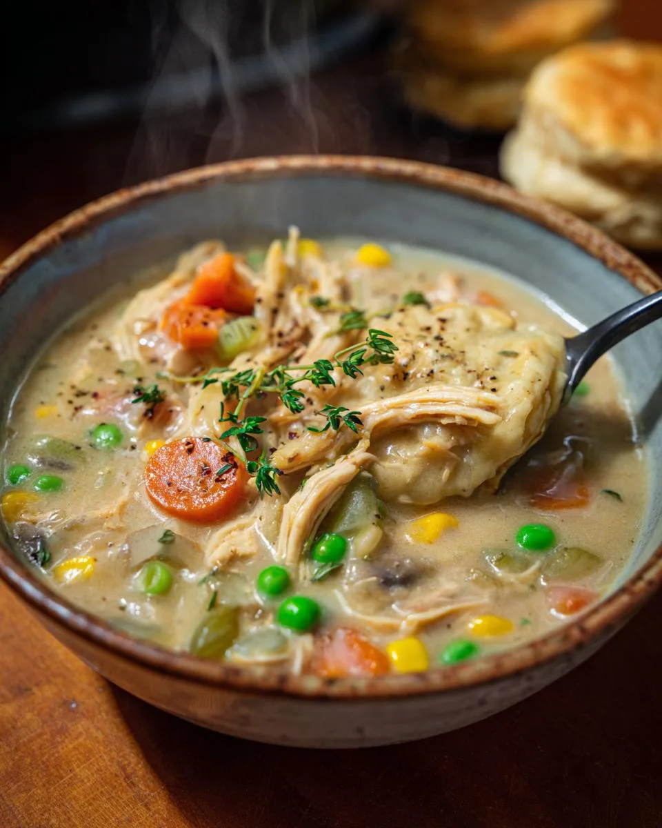 Chicken Pot Pie Soup - detail 2