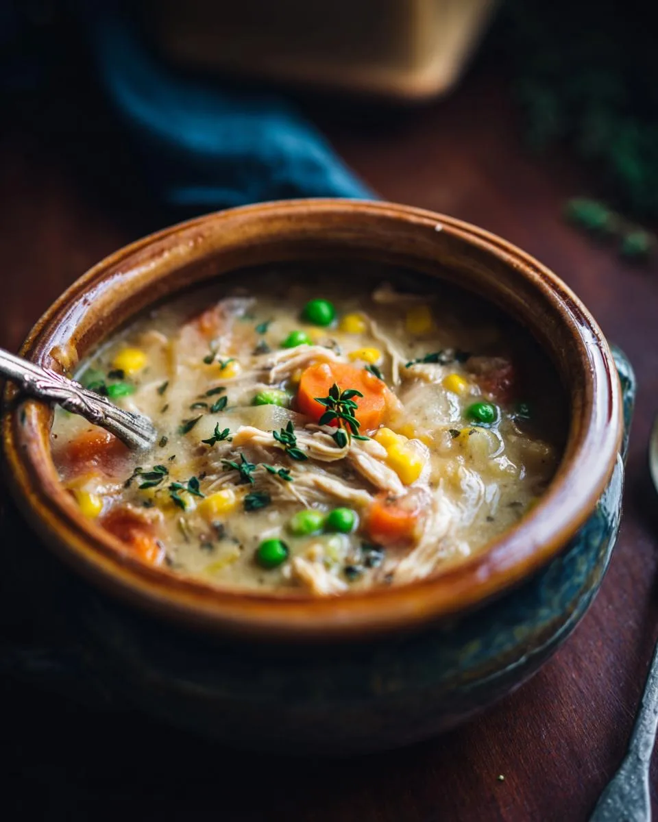 Chicken Pot Pie Soup - detail 3