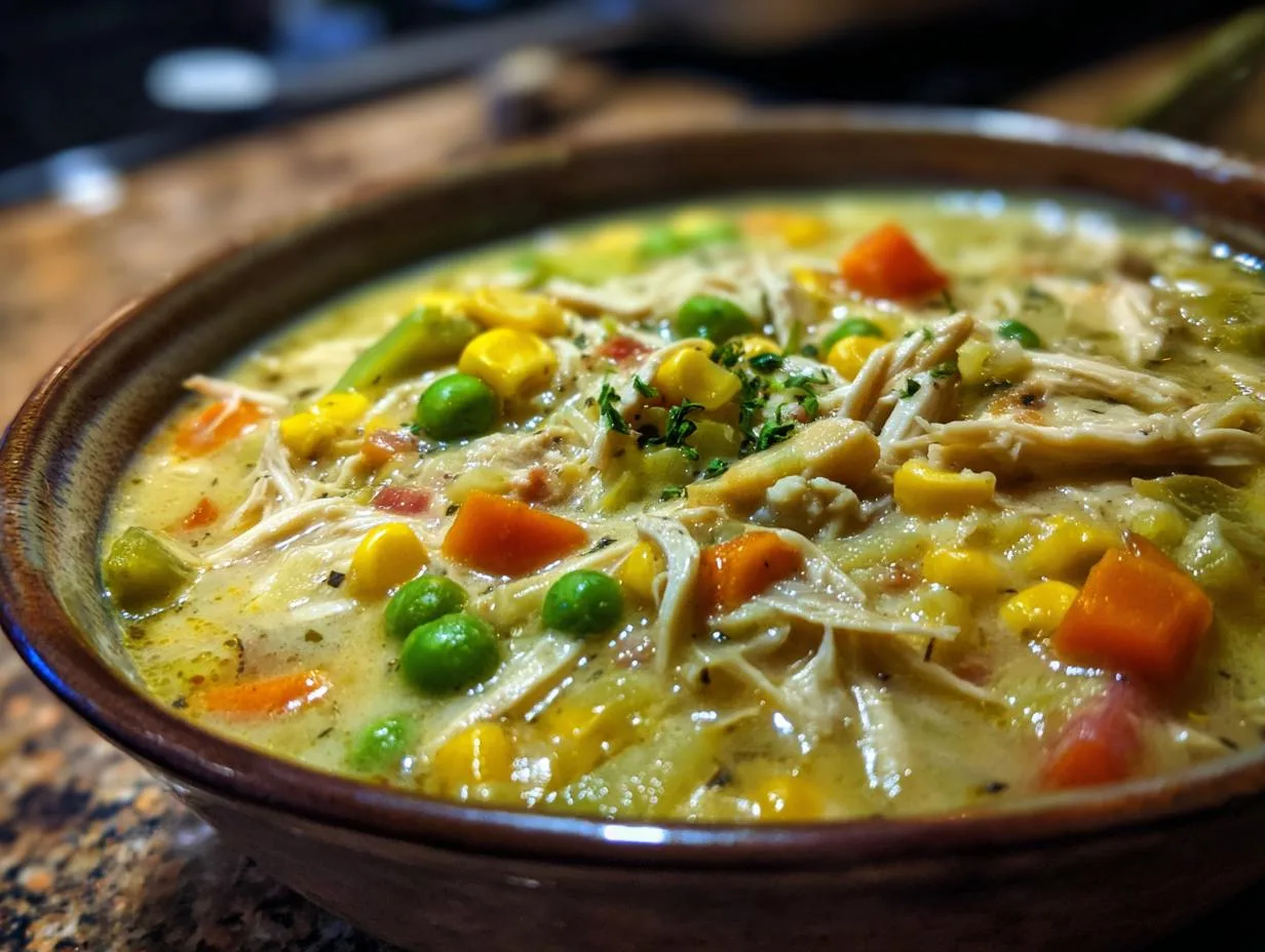 Creamy Chicken Pot Pie Soup in 30 Minutes: A Comfort Classic