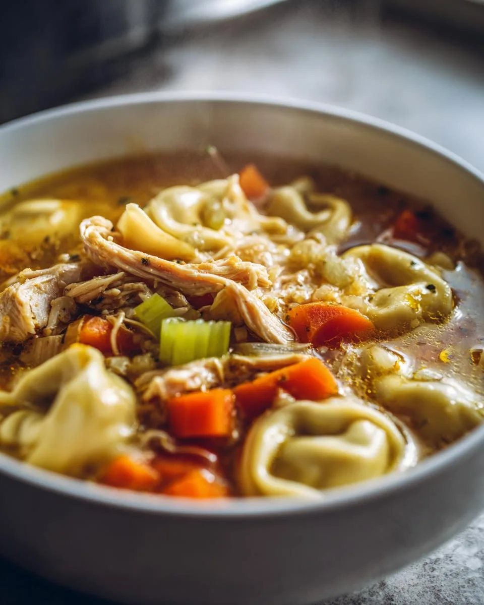 Chicken Tortellini Soup - detail 4