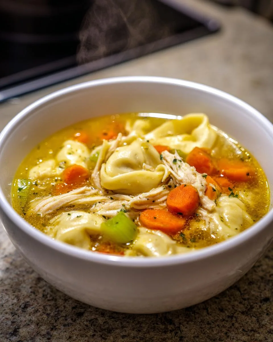 Chicken Tortellini Soup - detail 5