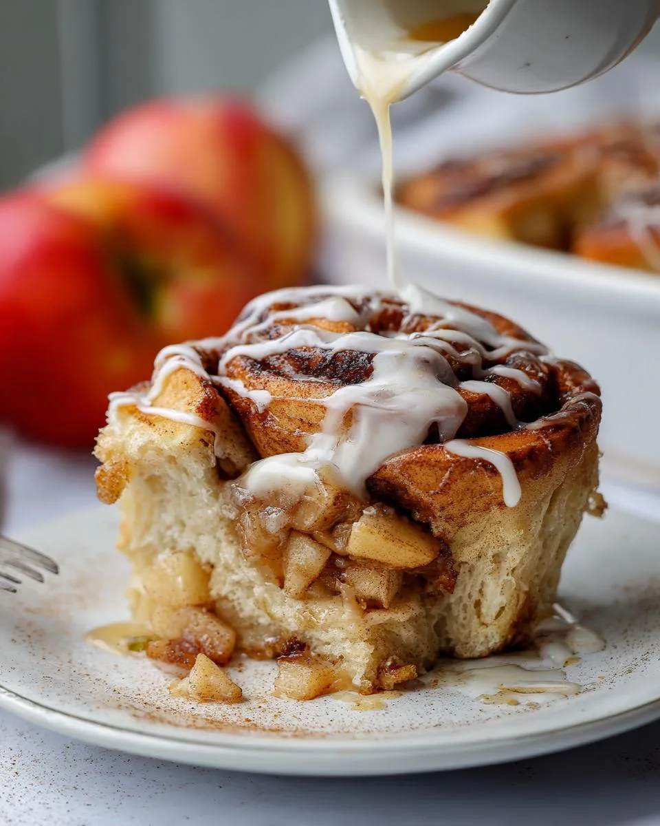 Cinnamon Rolls Apple Pie - detail 3