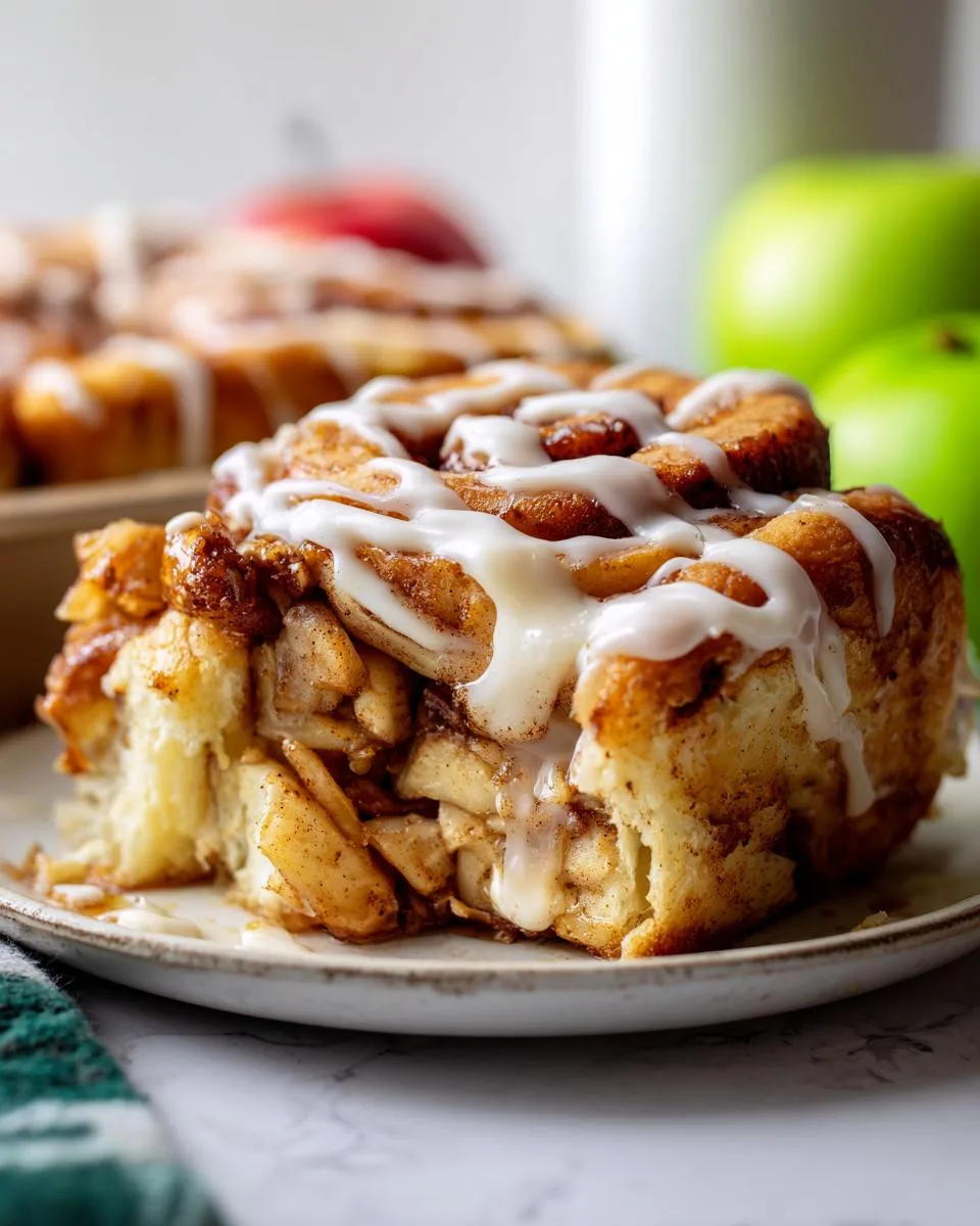 Cinnamon Rolls Apple Pie - detail 4