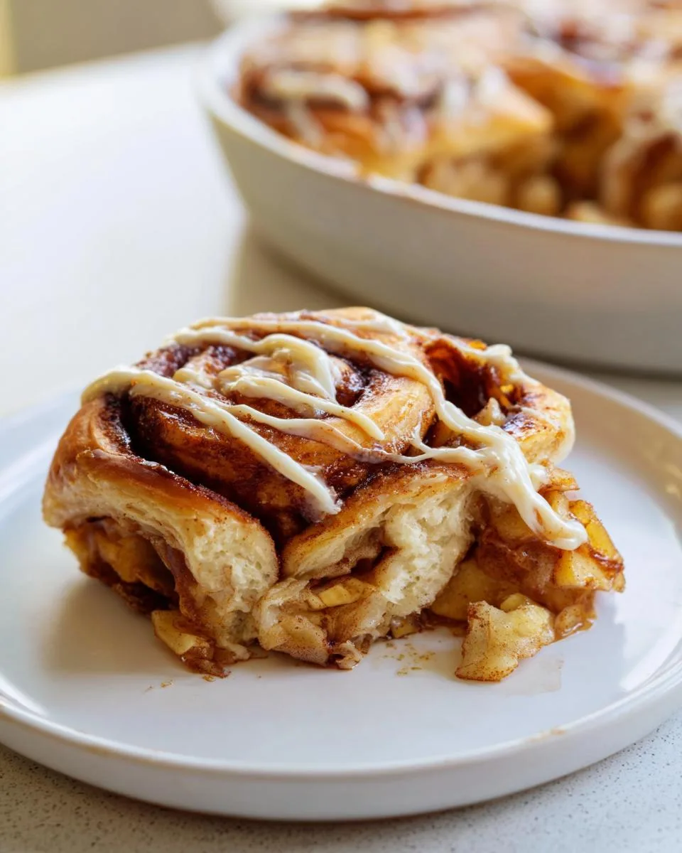 Cinnamon Rolls Apple Pie - detail 5