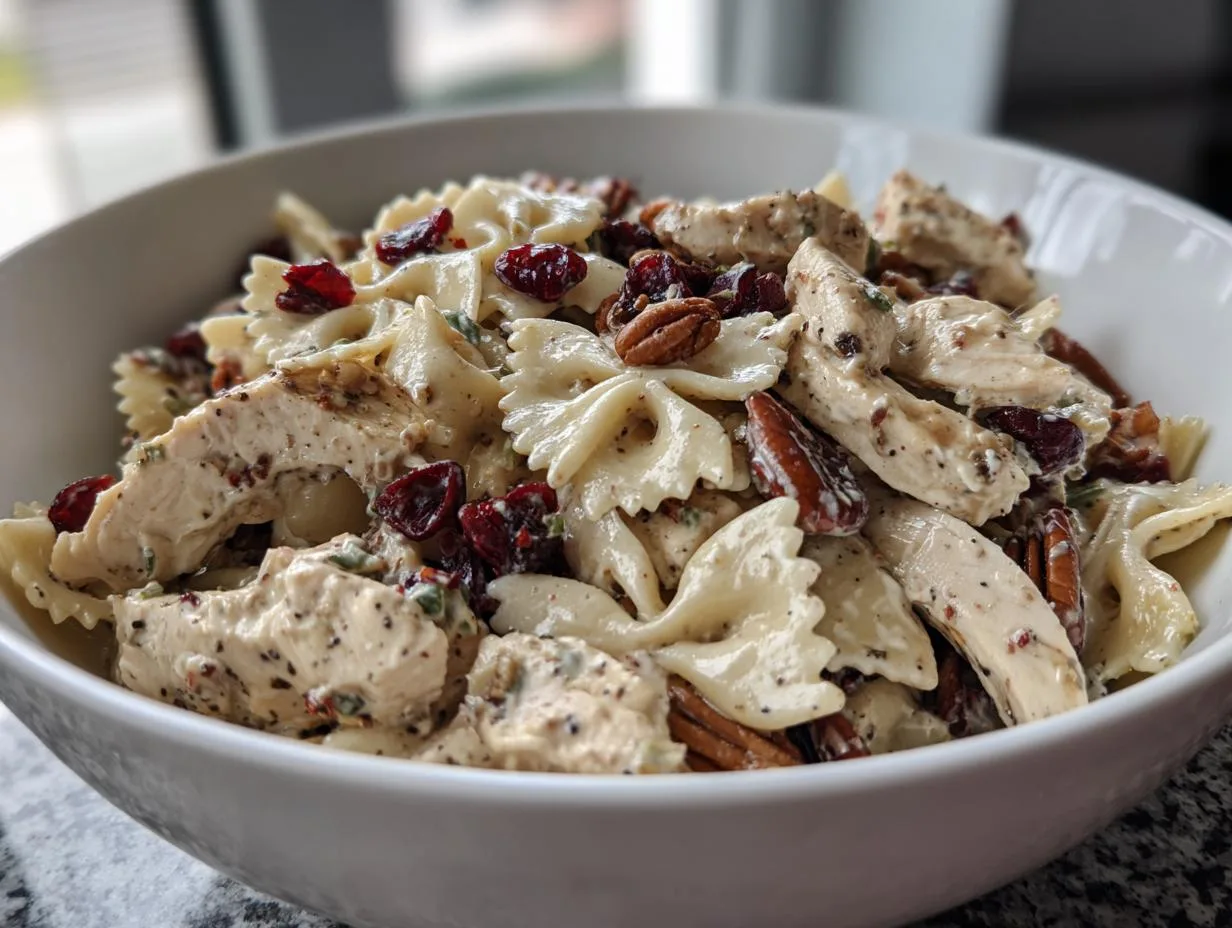35-Minute Creamy Chicken Pasta Salad That Steals The Show