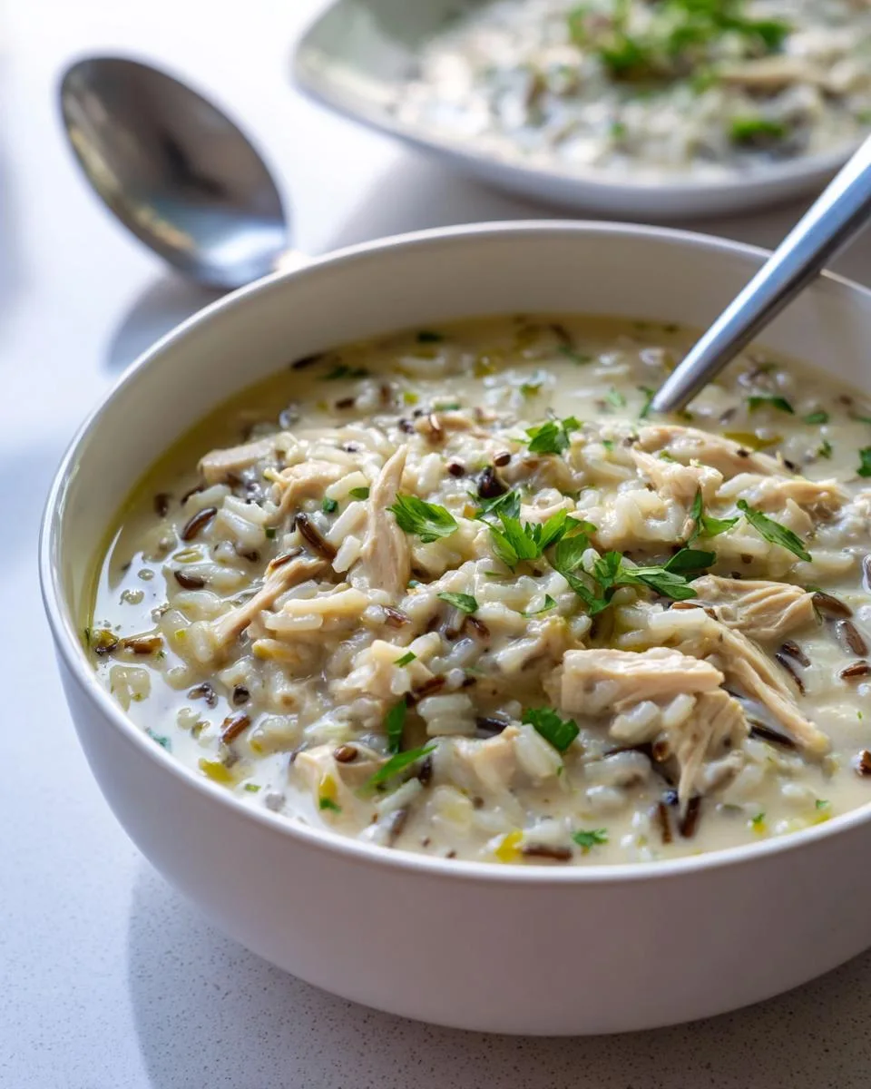 Creamy Chicken Rice Soup - detail 4