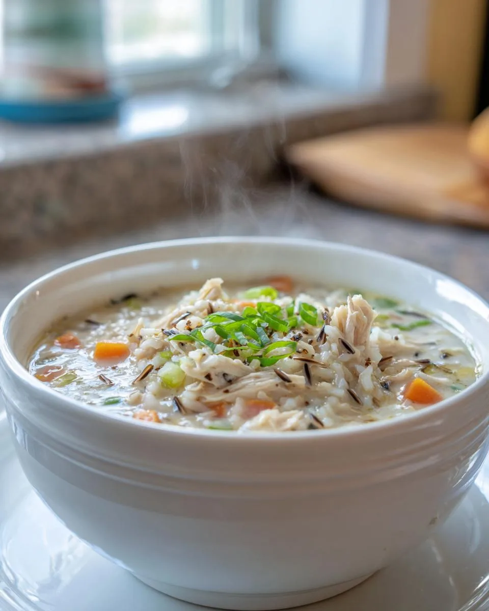 Creamy Chicken Rice Soup - detail 5